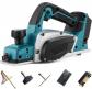 Rabot Sans Fil Raboteuse Compatible avec Batteries Makita 18V LXT (SANS BATTERIE