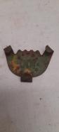 Rare plaque indice octane 100 pour Jerrican Anglais Allemand militaria 39 45