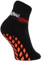 Fille Gar�on Chaussettes Antid�rapantes de Sport   1 paire   Noir   Taille 30 35