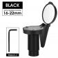 Mini r�troviseur de guidon pour v�lo universel r�glable rotation 16 22mm vtt.