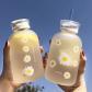 Bouteille d'eau de jus de lait de 480 ml avec �chelle, 2 couvercles
