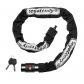 Antivol V�lo,8mm 1020g Cadenas V�lo avec Manchon en Tissu de Protection
