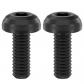 Lot de 2 boulons � t�te hexagonale en alliage pour portebidon M5 x 12 mm