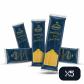 Paolino Spaghetti 500g   P�tes de Bl� Dur   Cuisson Rapide   Pack de 5