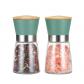 Lot de 2 Moulins � Sel et Poivre avec Noyau en C�ramique Cannelle,Grossi�ret�