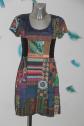 H�bsch Kleid Muster Verschiedene Desigual Gr��e M D.H.38 Fr Perfekter Zustand