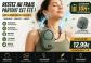 Ventilateur Tour de Cou Portable Sport 3 Vitesses USB C Rechargeable 2000mAh �t�