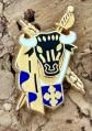 Pin's Taureau F�ria  Camargue Club Taurin Paul Ricard Blason Arthus Bertrand