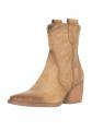 Bottes Femme Bottines de Cowboy Chunkyrayan DE326P Khaki PU 37