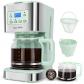 Cafeti�re Filtre �lectrique 1.5L 12 Tasses   Programmable 24H �cran LCD