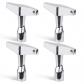 4pcs Cl� de Batterie, Cl� de Serrage Batterie Musique Cl� Batterie Drum Tuner