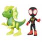 Spidey et Ses Amis Extraordinaires Dino Webs, Figurines Miles   Spin   Morales