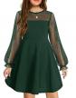 Robe de soir�e �l�gante pour Filles Tenue de Princesse � Manches Longues