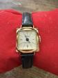Montre Vintage Synthex Plaqu� Or M�canique 17 Rubis Fonctionne