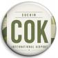 COK Cochin International Airport   Badge 38mm Button Pin