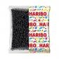 Bonbons Haribo dragibus noir sachet de 1 kg NEUF