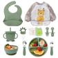 Assiette Bebe,Lot de 11 set Repas B�B�,vaisselle enfant,Vaisselle Antiderapant