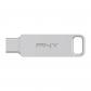 Cl� USB 3.2   PNY   DUO LINK   Type C-Type A   256 Go   Jusqu'a 200 Mo-s