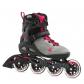 Macroblade 90 Rollers en Ligne pour Femme, Gris Neutre-Rose Paradis, EU: 38,5