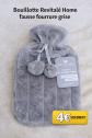 Bouillotte Revital� Home   Fausse fourrure grise   Neuve   4