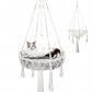 Hamac pour chat, lit balan�oire en coton � suspendre, hamac de fen�tre