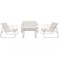 Salon de jardin en textil�ne 4 places beige TENERIFE