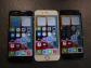 LOT 3 TELEPHONES APPLE IPHONE 6S  16 ET 32 GO    ETAT BATTERIE 77% 80% 85%
