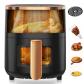 Friteuse � air multifonctionnelle OYAJIA 1800 W 6 L avec fen�tre de...
