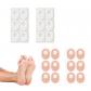 Lot de 4 pansements invisibles pour cors  Anneaux de protection contre la pre...