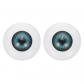 24mm Yeux De S�curit�, 2 Pcs Yeux en Acrylique R�alistes DemiGlobes Oculaires...