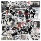 Lot de 50 autocollants Rock Band Punk Classic Rock  Pour adulte  Cool Metal P...