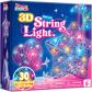 Kit d'art de corde 3D pour enfants de 8 9 10 11 12 ans, arts et artisanat