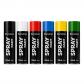Lot de 6 bombes peinture en a�rosol 200 ml graffiti � s�chage rapide bombe