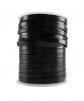 Cordon en cuir plat de 7 x 1,5 mm, noir, 10 m�tres