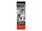 Technalo Lot de 7 crayons B 3B 6B RGB avec brosse � eau