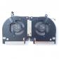 Ventilateur de refroidissement CPU   GPU de rechange pour Dell Alienware X17 R1