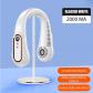 Ventilateur de Cou Portable Sans Lame USB Rechargeable Affichage Num�rique Sport