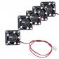 5pcs 25mm 2 broches 5V mini ventilateur de refroidissement silencieux