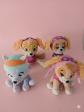 Lot de 4 Peluches PAW Patrol (Pat'Patrouille)   Skye & Everest