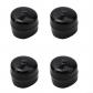 Lot de 4 capuchons d'essieu en caoutchouc pour tracteur de pelouse