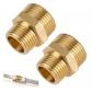 Raccord de R�duction Laiton pour Robinet, 3-4 vers 1-2, 2 Pi�ces Haute Pr�cis...