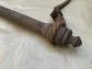Ancienne barre de balan�oire fin XIX�me d�but XX�me, en bois cordage