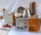 VINTAGE ROBOT MOULINEX 244 Jeannette-  hachoir viande   r�pe l�gumes  avec boite