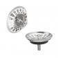 Bonde d'�vier universelle en acier inoxydable  78 mm  Avec 18 fentes  Pour ut...