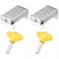 Verrous pour fen�tre, Verrou Baie Coulissante, Lot de 2 serrures de s�curit�