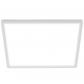 Plafonnier LED au design ultra mince en blanc, Luminaire Plafonnier carr� 18W