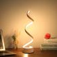 Lampe de chevet en LED spirale 12W blanc chaud protection des yeux luminosit�