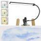 Lampe de Bureau � Pince LED pour Artistes, 3 Modes Couleur, 10 Niveaux