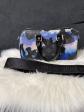 Sacoche Louis Vuitton Homme Keepall Noir et d�tails bleu violet