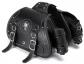 Sacoches de selle de moto en cuir haute densit�   Sacoches lat�rales